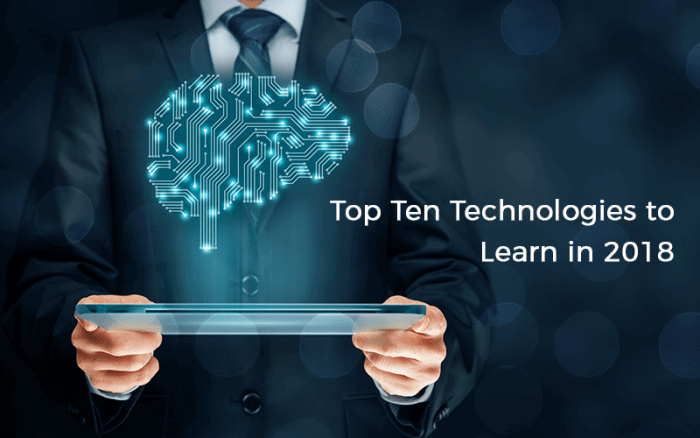 Top 10 Technologies for web application